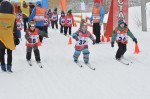 Соревнования по лыжным гонкам среди дошколят
