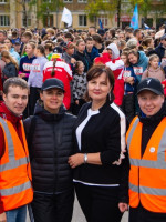 В субботу, 21 сентября, на Первомайской площади ухтинцы и гости города приняли участие во Всероссийском дне бега «Кросс нации»