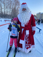 Новогодняя лыжная гонка